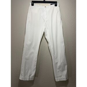 Polo Ralph Lauren 32/30 Mens Chino Pants Flat Front Casual Trousers